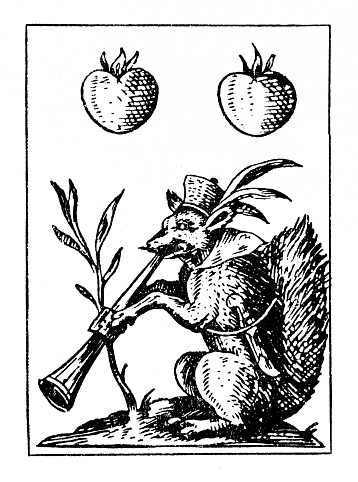 Illustration of the silver card game (Nuremberg, 1696)