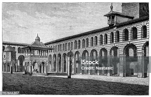istock The Umayyad Mosque, also known as the Great Mosque of Damascus 1151644307