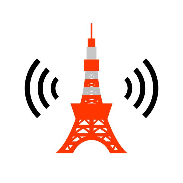 東京タワー東京 - 東京タワー点のイラスト素材／クリップアート素材／マンガ素材／アイコン素材