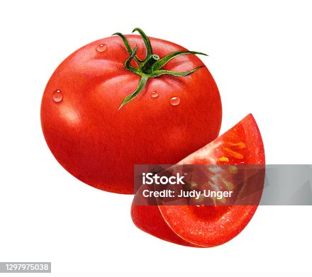 istock Tomato and Wedge 1297975038