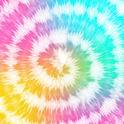 Tye Dye colorful white  background. Watercolor paint background.