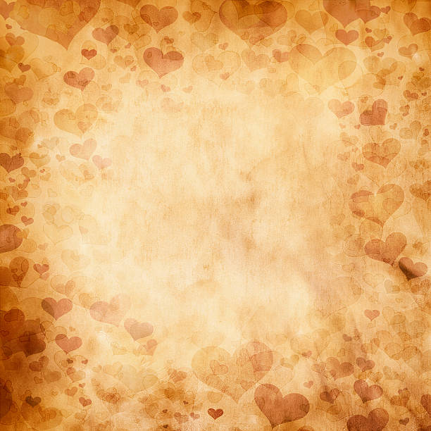 Valentine heart background vector art illustration