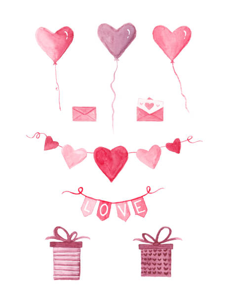 Original Design Pastel Valentines Day Cards