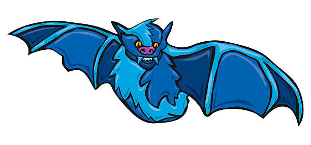 Vampire Bat vector art illustration