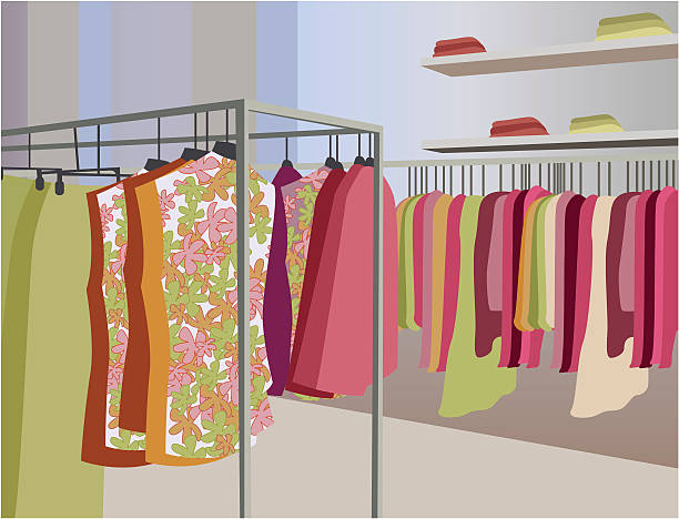 Royalty Free Clothing Store Clip Art, Vector Images