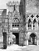 istock Venice Italy Doge's Palace drawing 1861 1298157873
