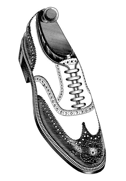 Royalty Free Wingtip Shoe Clip Art Vector Images Royalty Free Wingtip Shoe Clip Art Vector Images