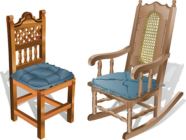 木製の椅子（eps ） - 木製　椅子点のイラスト素材／クリップアート素材／マンガ素材／アイコン素材