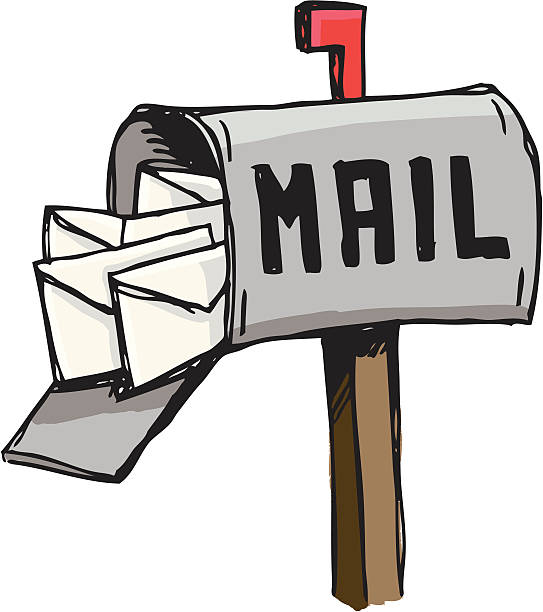 206 Wooden Mailbox Post Illustrations & Clip Art - iStock.