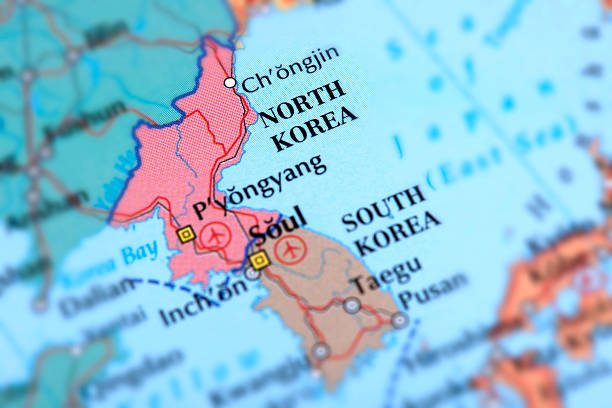 северная корея - north korea стоковые фото и изображения