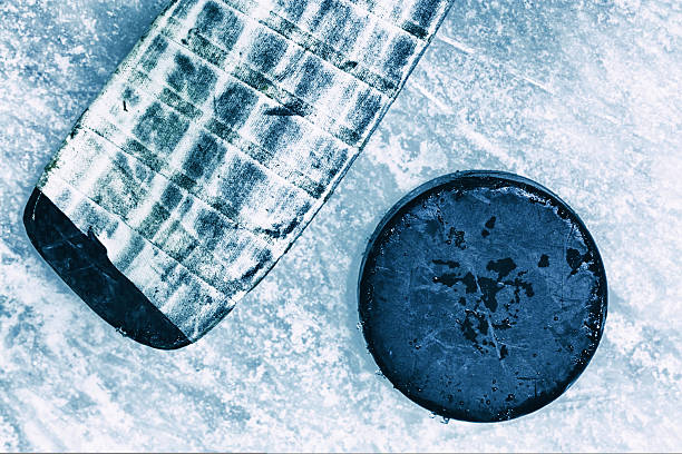 HOCKEY Shells for hockey hockey stick stock pictures, royalty-free photos & images