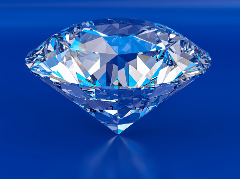 3d diamond background isolated