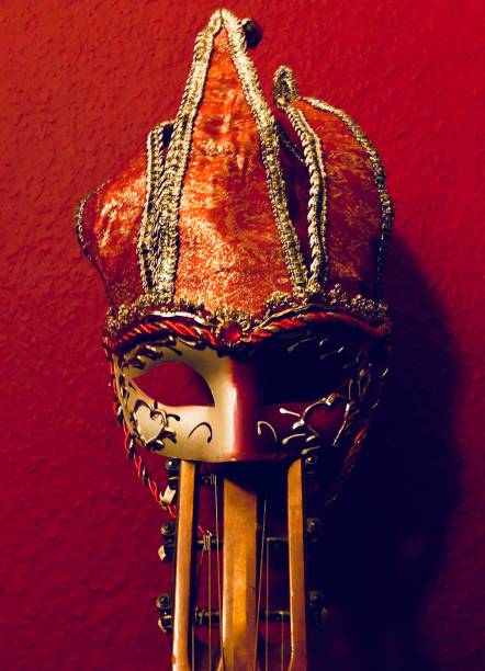 a carnival-mask stock photo