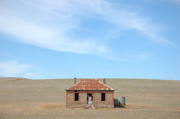 Abandoned Farmhouse stock photo