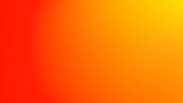 Photo of abstract background in gradient in yellow and orange
