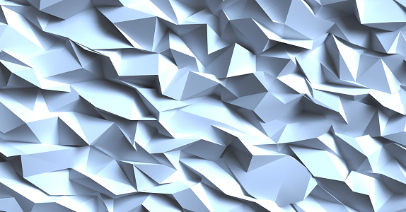 Abstract background of polygons on background