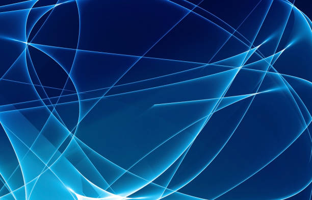 Abstract blue digital background stock photo