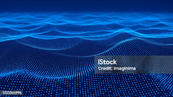 istock Abstract Blue Technology Background 1323345994