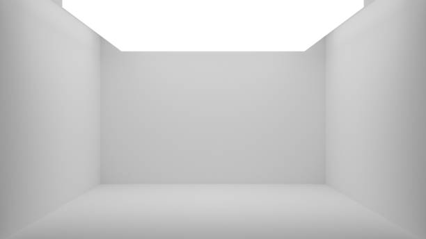 abstrakt tomt vit rum corner närbild - white room bildbanksfoton och bilder