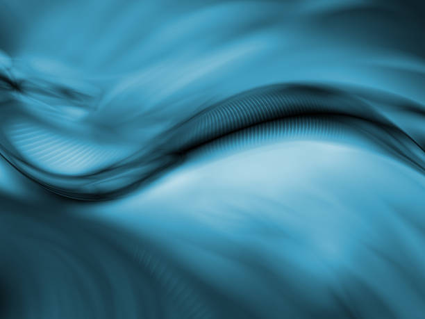 abstract futuristic blue high-tech background stock photo