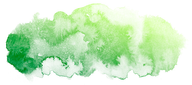 Abstract Green Watercolor Background Stock Photo - Download Image Now ...