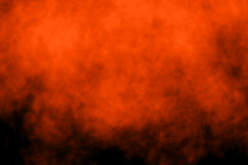 Abstract fire blurred Halloween background