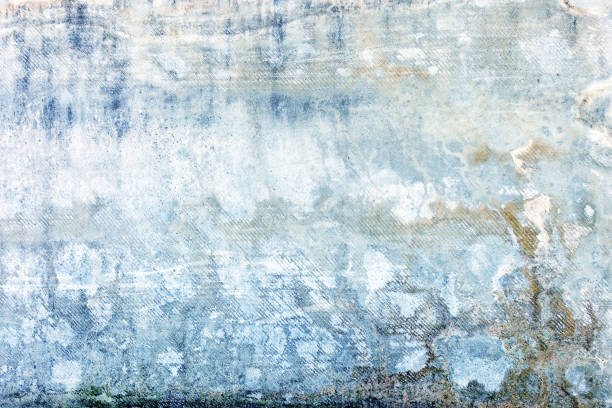 Abstract light blue background. Photo of an old wall. stock photo