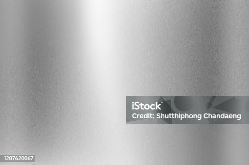 istock abstract metal background, Silver gray background 1287620067