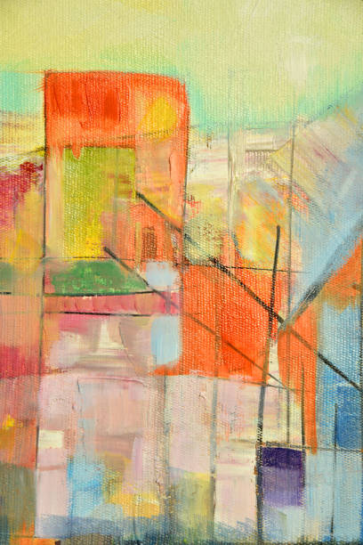 Brown Abstract Painting Stock Photos, Pictures & Royalty-Free Images