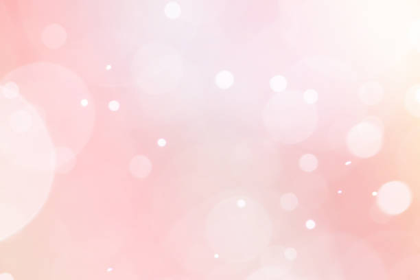 抽象のピンク ローズ ボケ味の光 - ピンク ストックフォトと画像