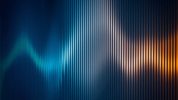 Abstract wave Abstract sound wave background noise photos stock pictures, royalty-free photos & images