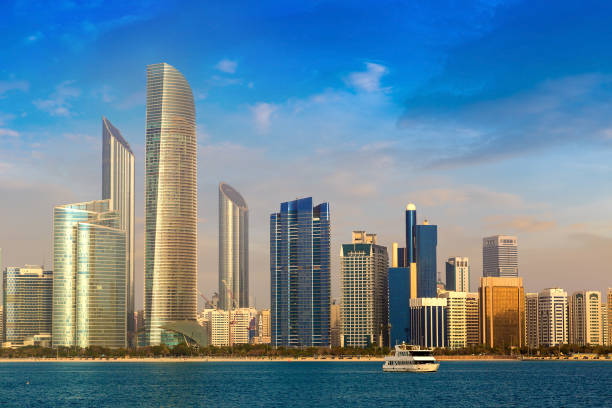 Abu Dhabi, United Arab Emirates stock photo