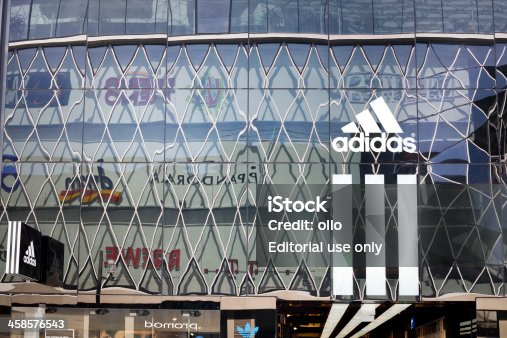 istock Adidas Store at Zeil Frankfurt 458576543