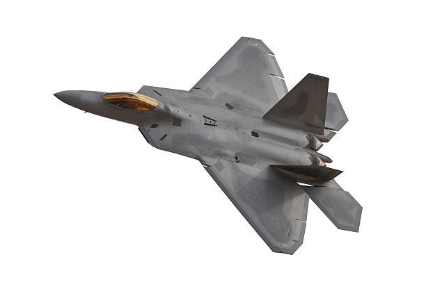 Advanced Tactical Fighter USAF F22 Raptor fighter plane stock pictures, royalty-free photos & images