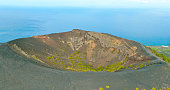istock Aerial shot of volcano of San Antonio, La Palma, Canary Islands 1407552156