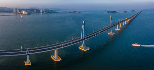 Pont Hong Kong Zhuhai Macao Banque d'images et photos libres de droit -  iStock