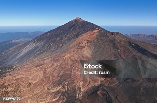 istock Aerial view of Mount Teide, Tenerife, Canary islands, Spain 1413996479
