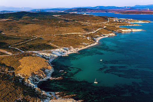 Aerial View Of The Delikli Koy Izmir Stock Photo Download Image Now Istock