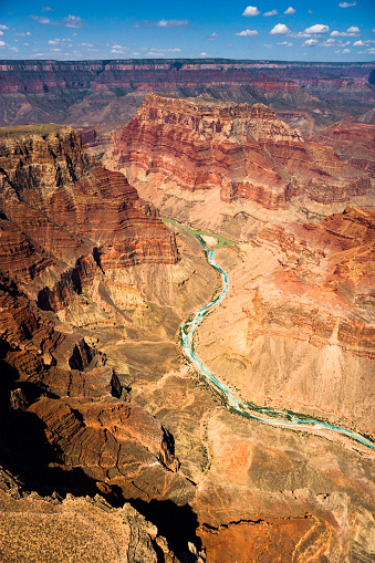 Aerial view of the Grand Canyon, Arizona, USA