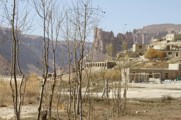 Afghanistan Village stock photo