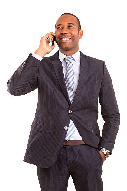 African business man stock photo