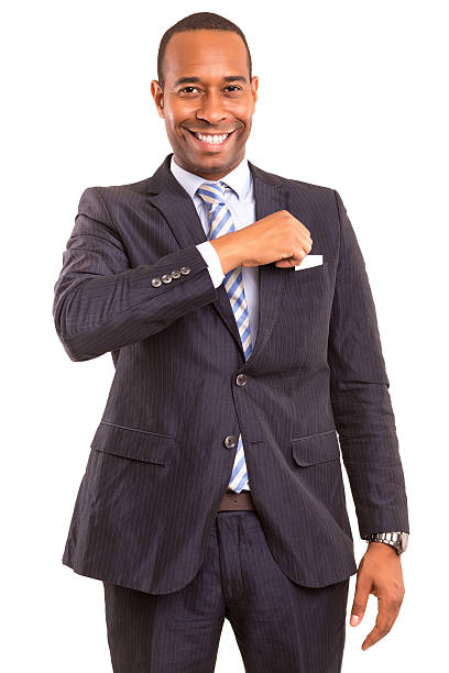 African business man stock photo