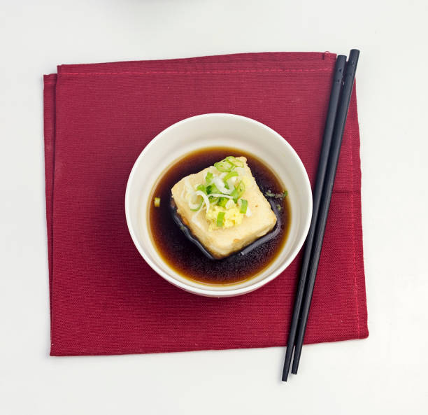Agedashi tofu stock photo