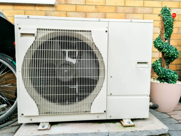 air source heat water pump - warmtepomp stockfoto's en -beelden