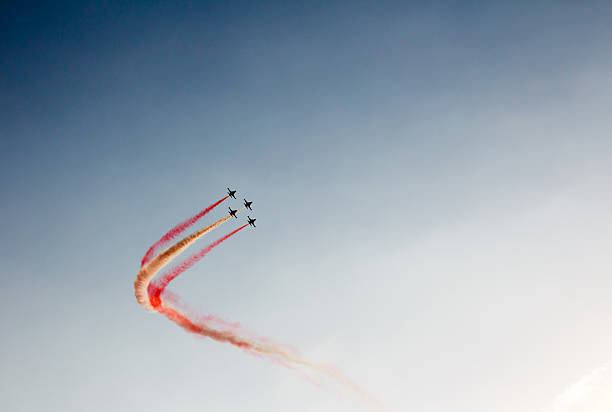 Airplane show Airplane show airshow stock pictures, royalty-free photos & images