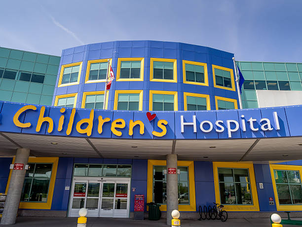 Alberta Children's Hospital stock photo