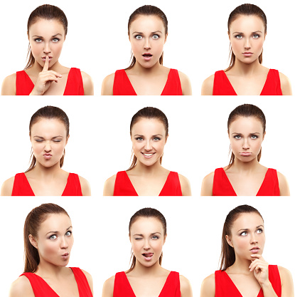 All Kinds Of Facial Expressions Is Displayed By This Woman Stock Photo - Download Image Now - iStock All Kinds Of Facial Expressions Is Displayed By This Woman Stock Photo - Download Image Now - iStock