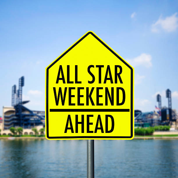 All Star Weekend On Road Sign