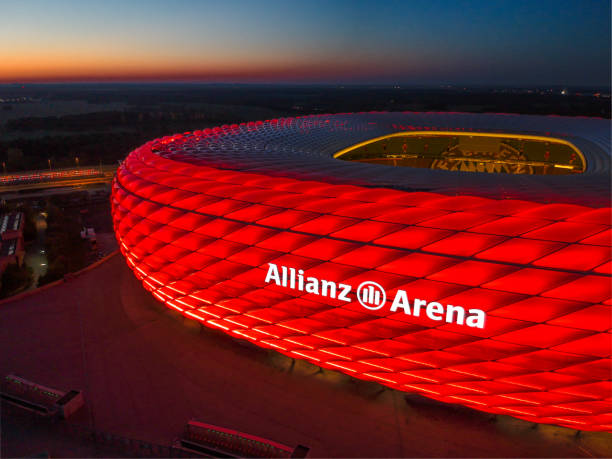 allianz arena - bayern 個照片及圖片檔
