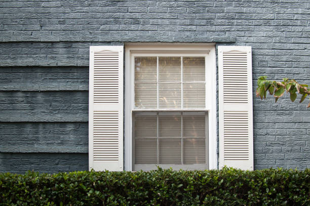 American Casement Window stock photo